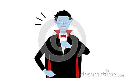 ãƒãƒ­ã‚¦ã‚£ãƒ³ã®ä»®è£…ã€ãƒãƒ³ãƒ‘ã‚¤ã‚¢å§¿ã®ç”·æ€§ãŒèƒ¸ã‚’å©ã„ã¦ã„ã‚‹ãŠä»»ã›ã‚ã‚Œã®ãƒãƒ¼ã‚º Stock Photo